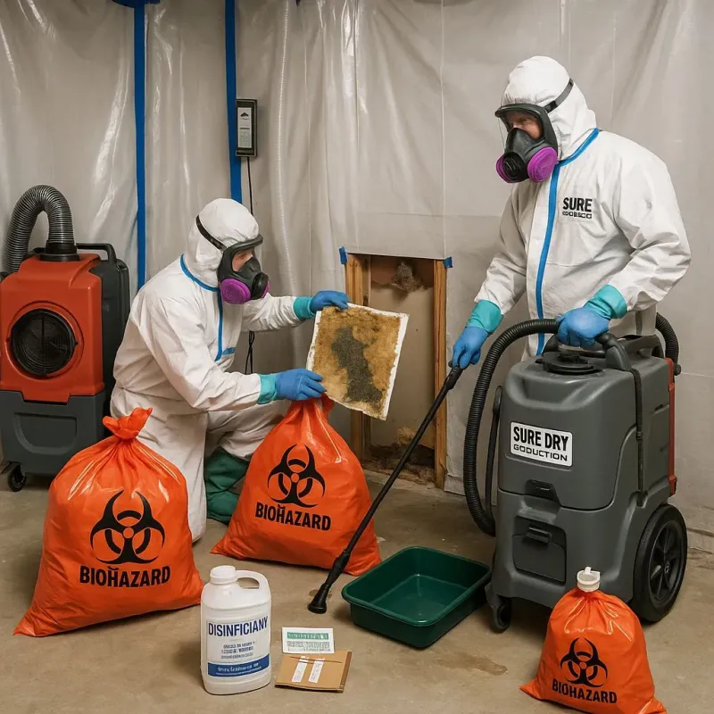 Contaminated Water Handling Protocols process in Morris County, KS
